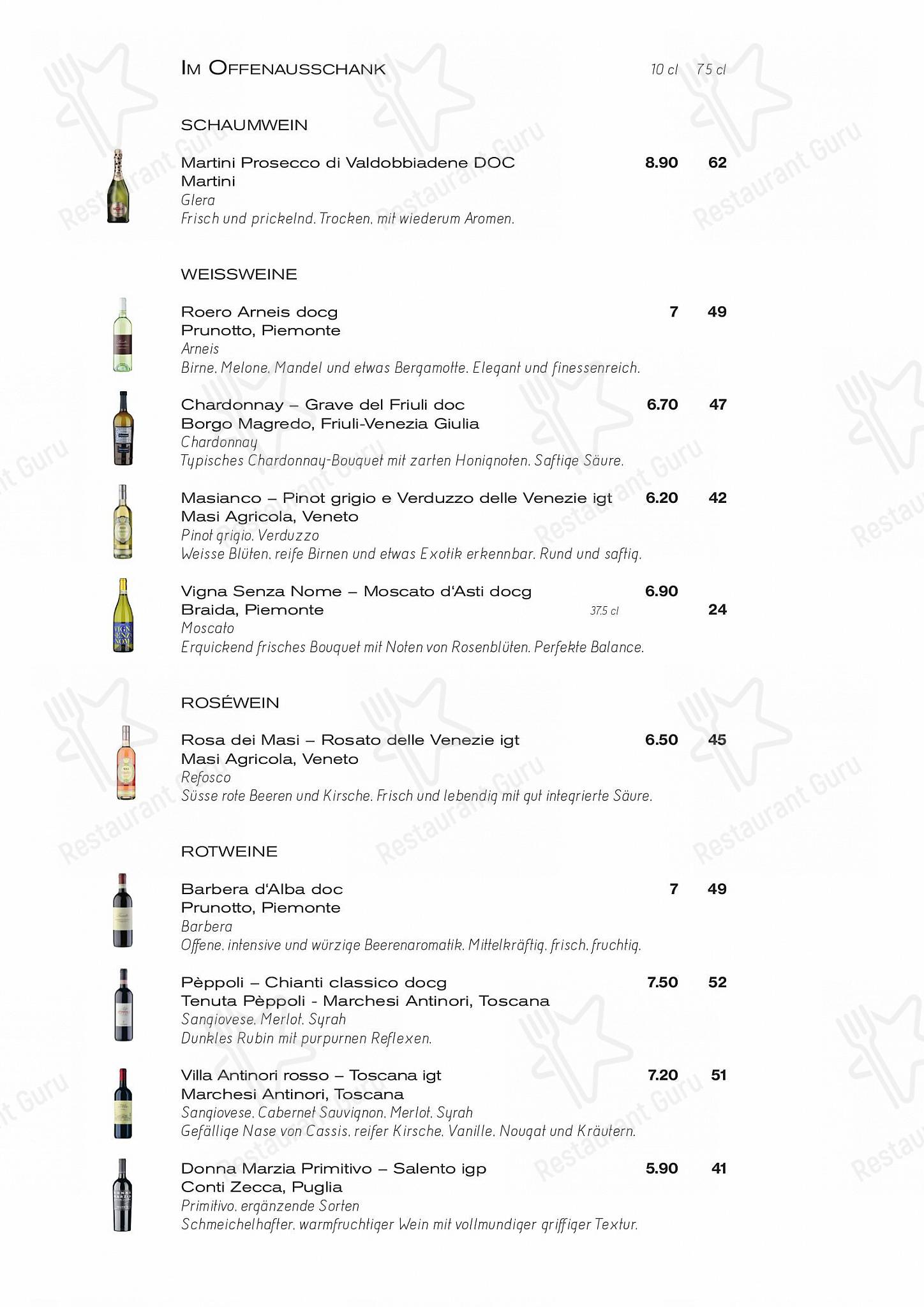 Menu di Restaurant Pizzeria da Keli - Takeaway Menu