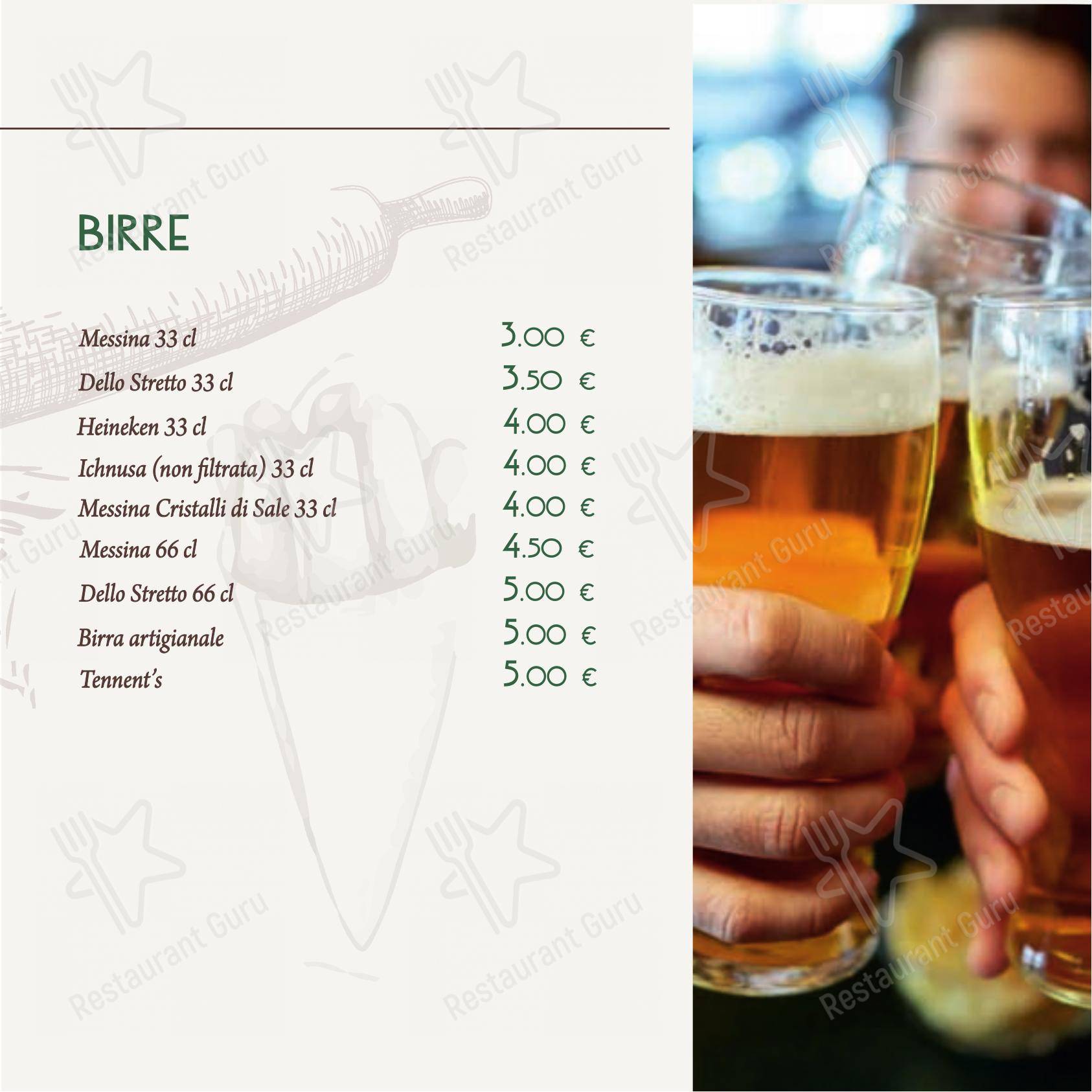 Da Onofrio Ristorante Pizzeria in Furci Siculo - Menu