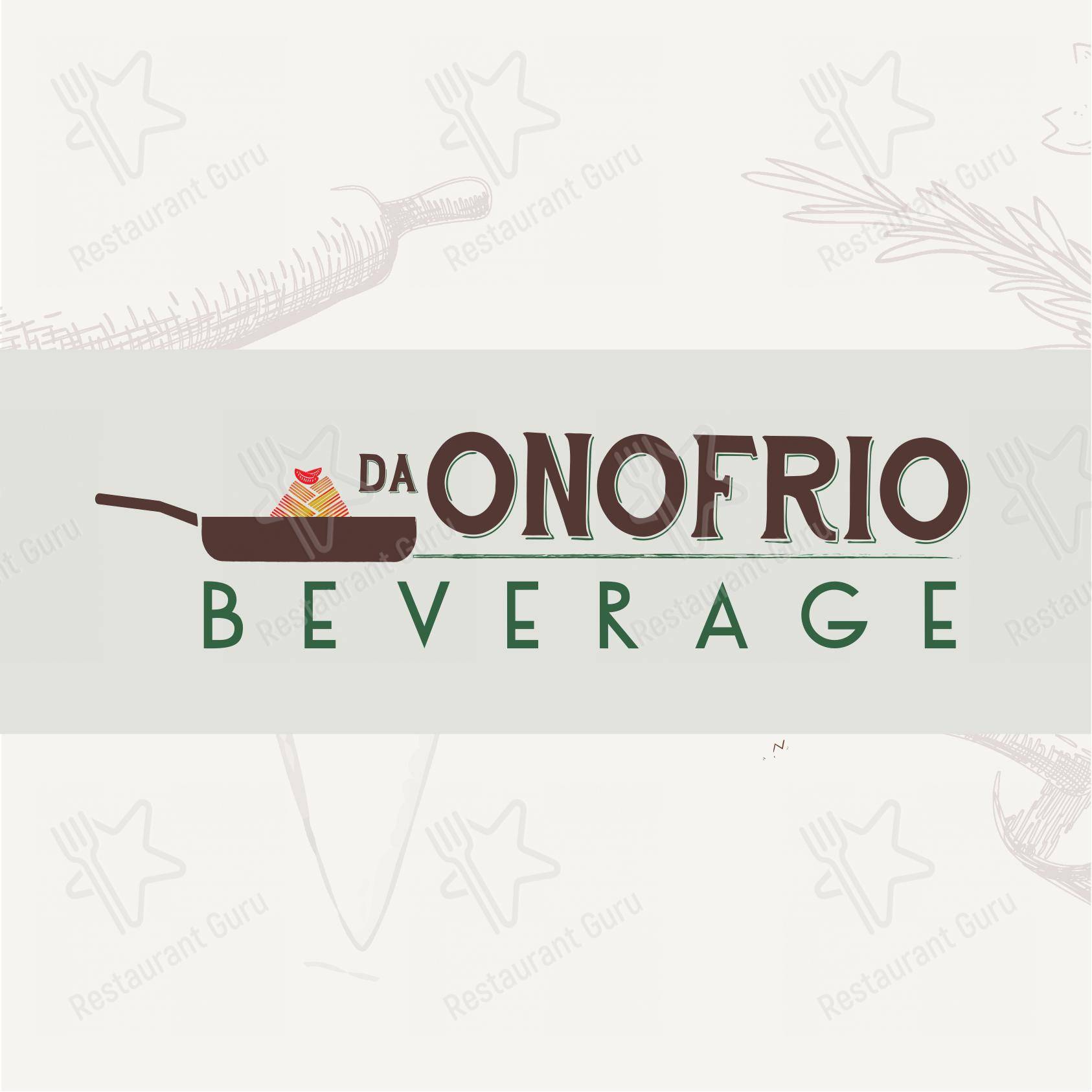 Da Onofrio Ristorante Pizzeria in Furci Siculo - Menu