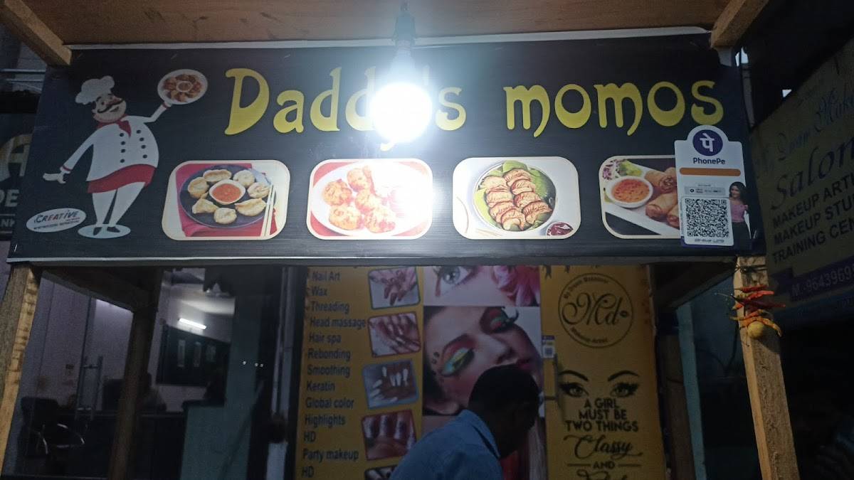 Daddy's Momos menu
