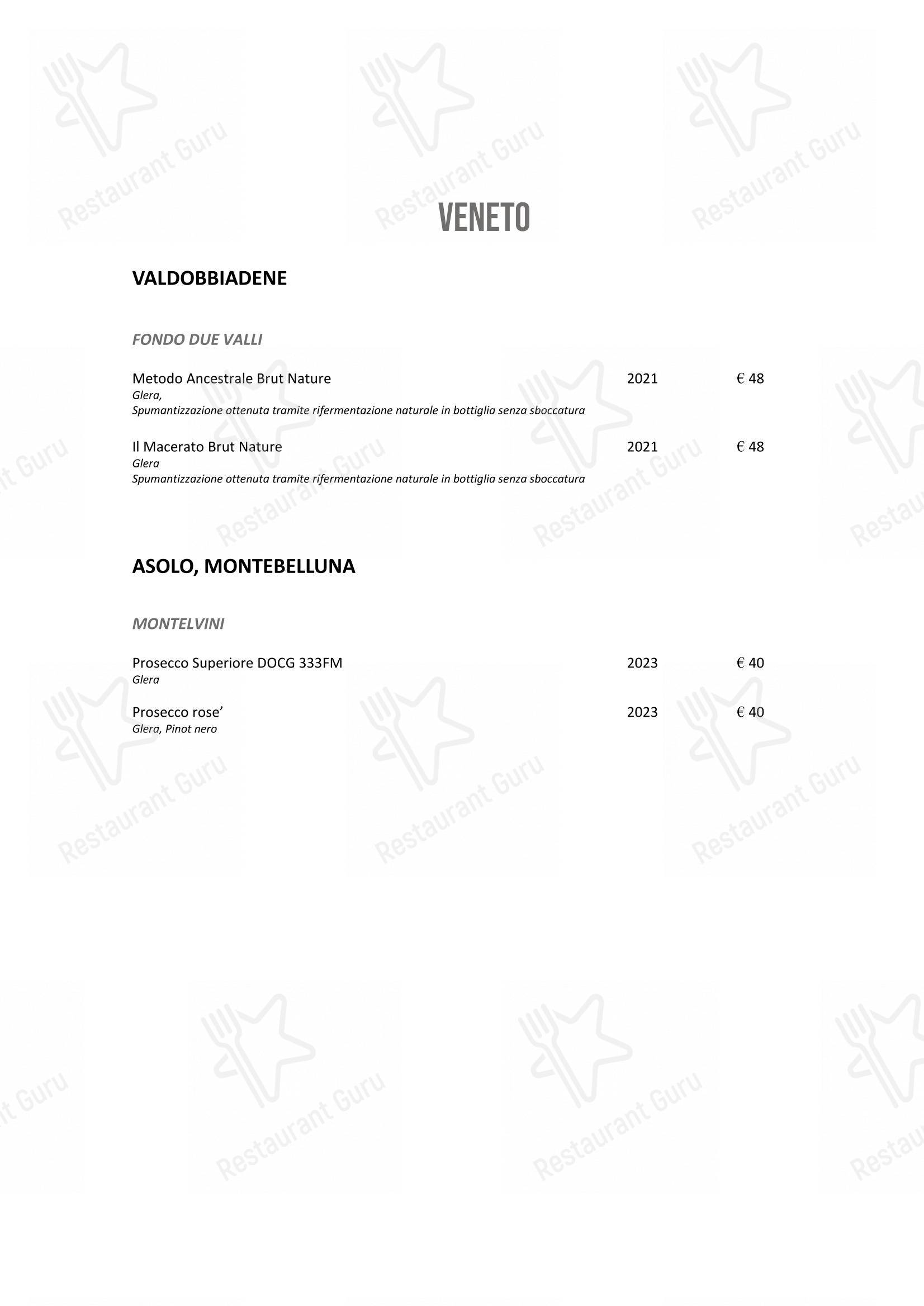 Wine Menu per DanielCanzian Ristorante Milano ristorante