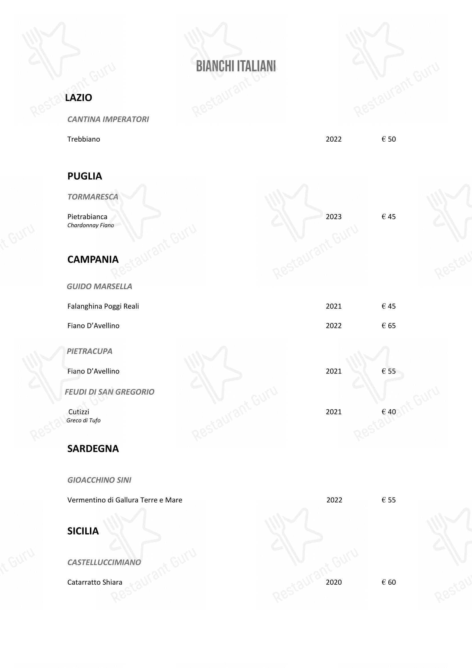 Wine Menu per DanielCanzian Ristorante Milano in Milano