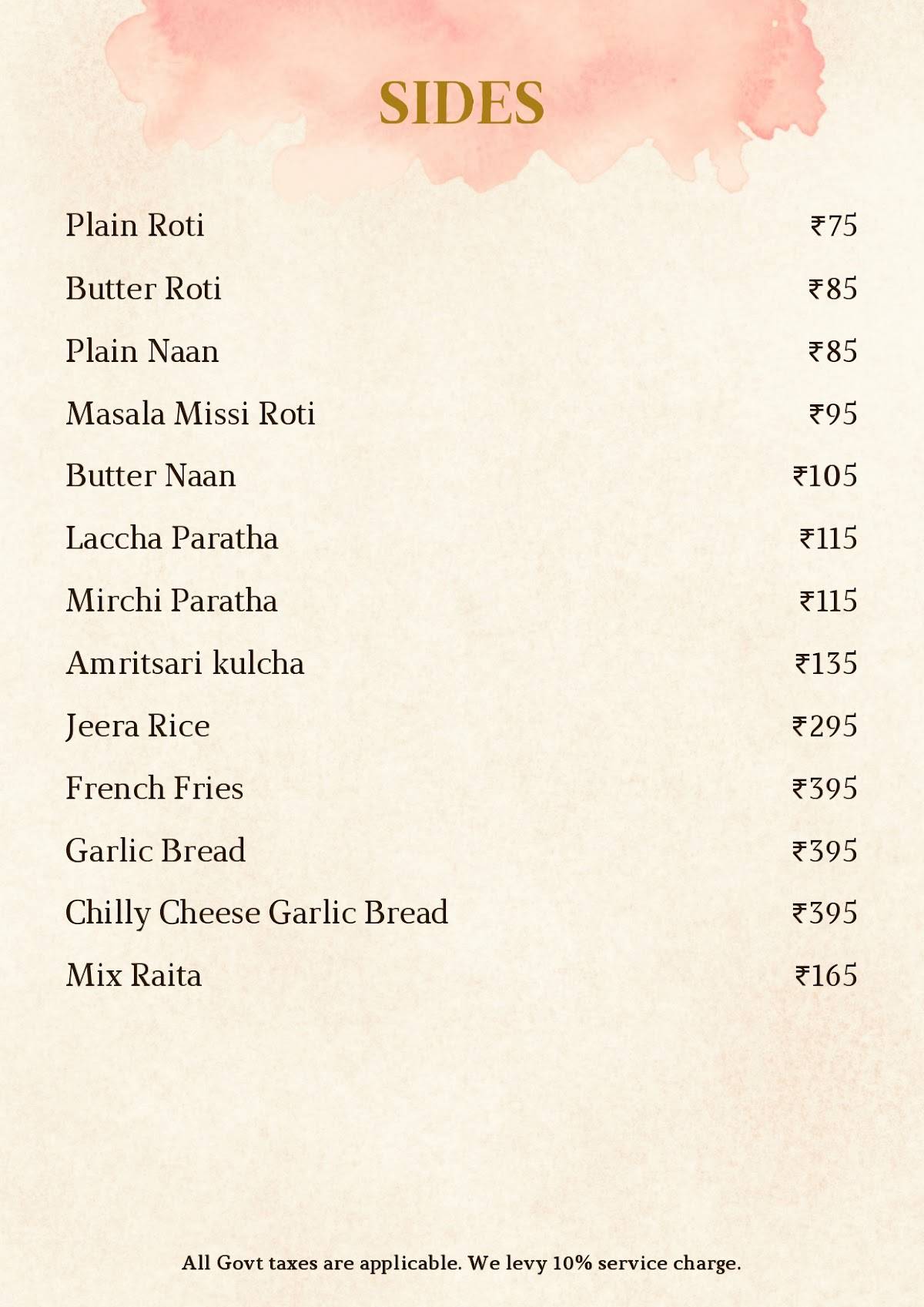 Dearie - Noida’s Best Microbrewery menu