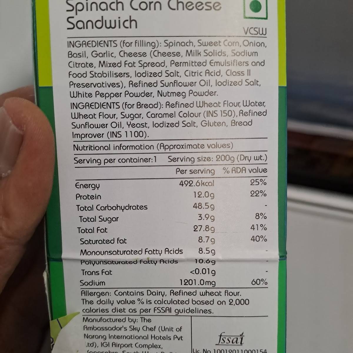 Delight Biscuit Company menu