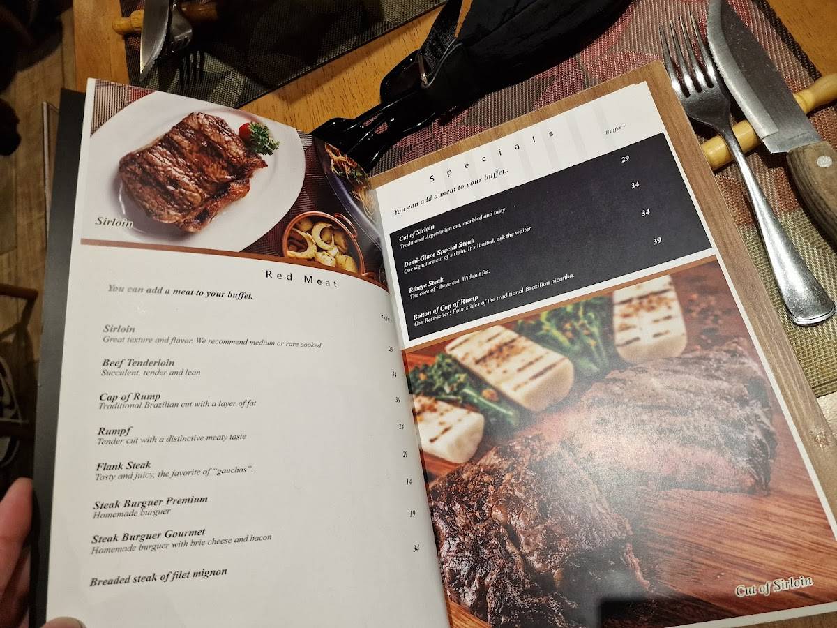 Demi-Glace Premium Grill cardápio