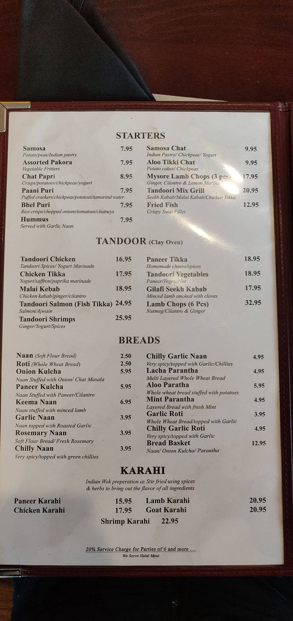 Menu at Diwan Indian Restaurant and Bar, Hicksville