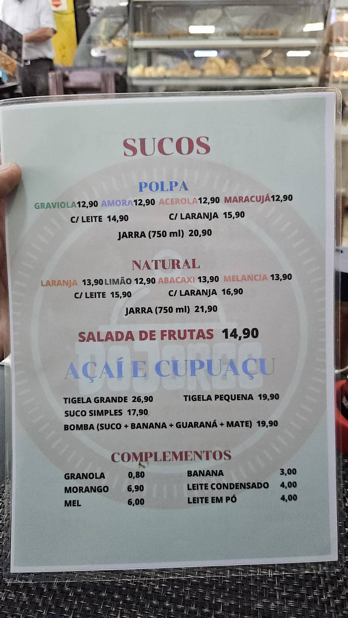 Do Jorge Japonês cardápio