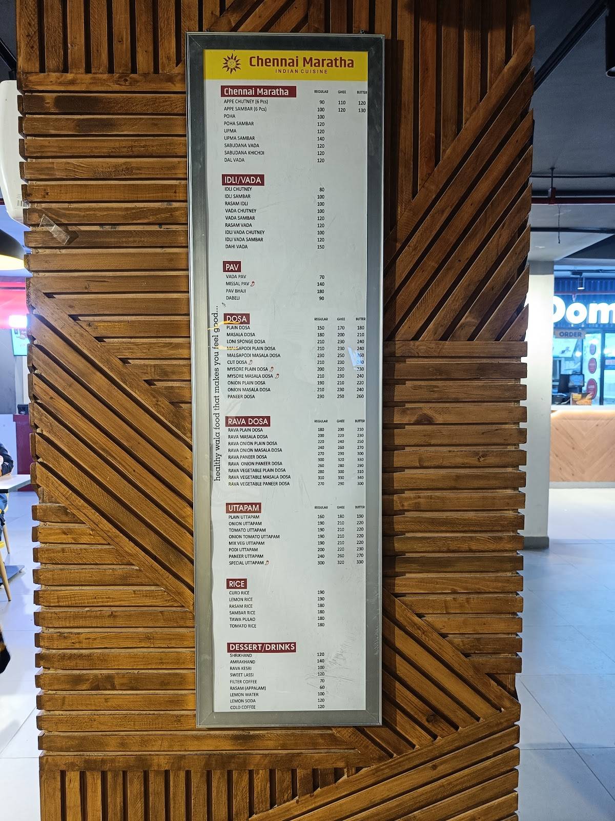 Domino's Pizza Hotel New Kenilworth, Manali menu