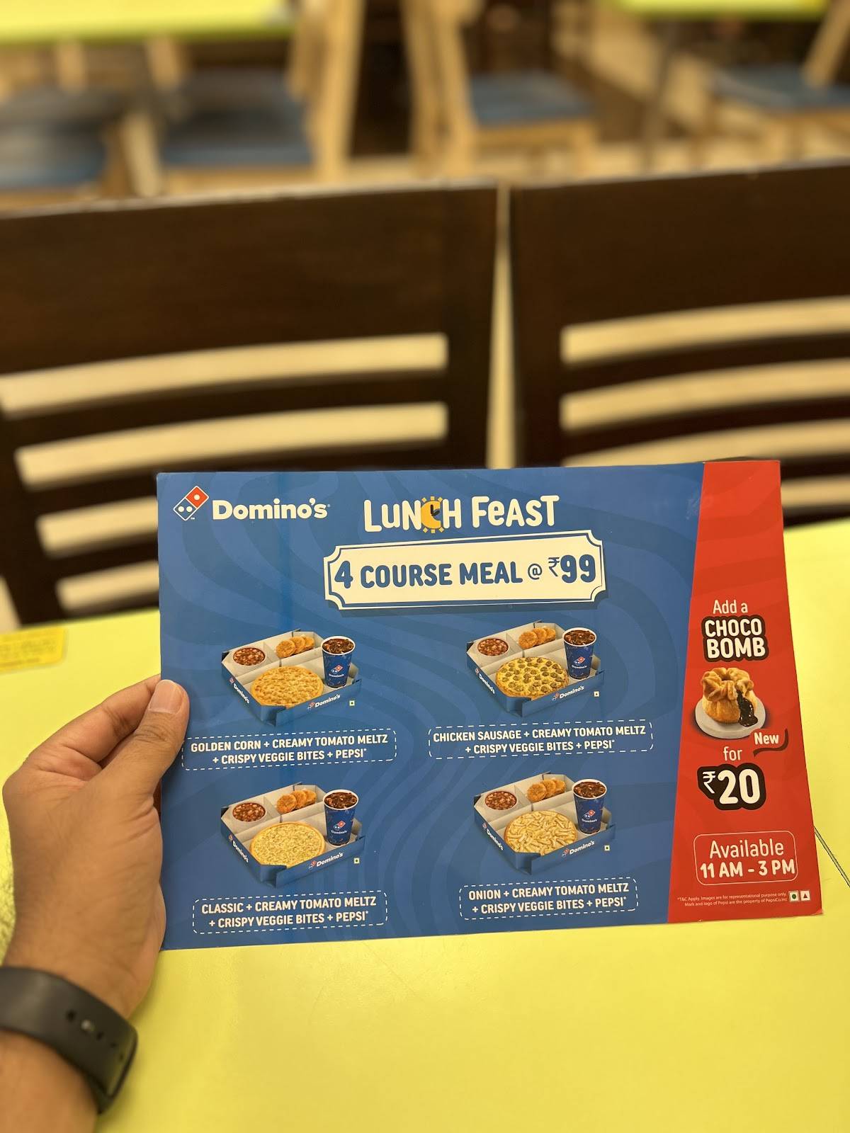 Domino's Pizza Vijay Nagar 2nd Stage, Mysuru menu