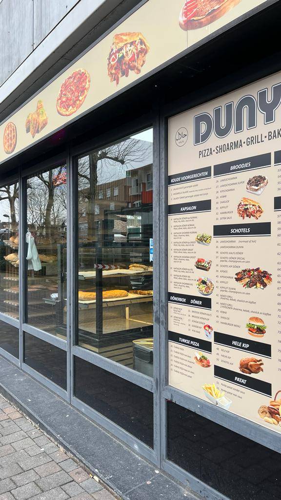 Menu de Dunya Bakery