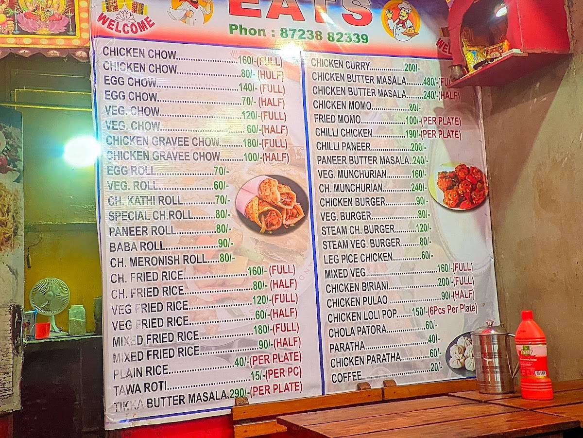 EATS menu