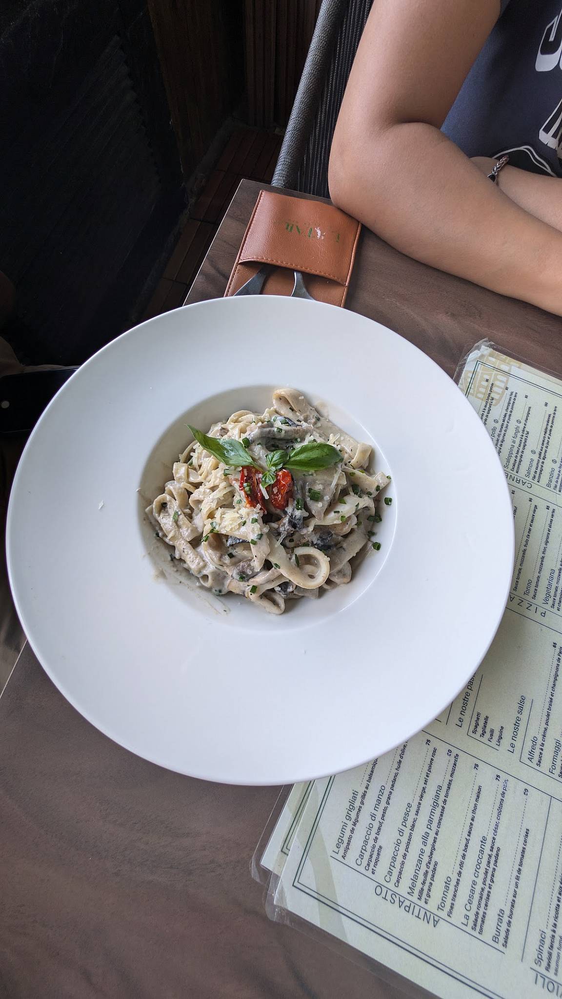 Menu de EATALIA RABAT RESTAURANT ITALIEN