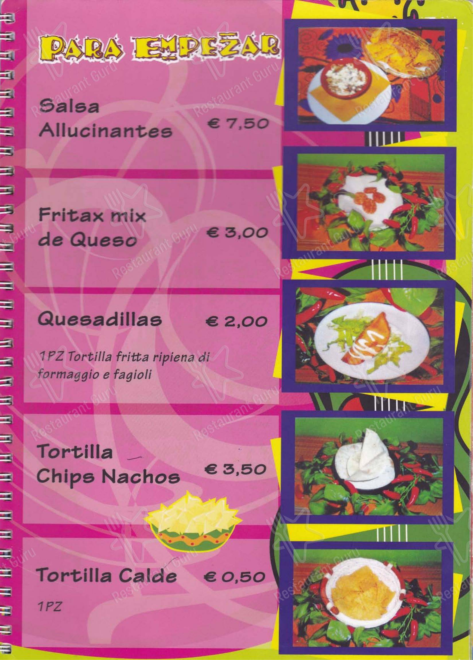 Детское per El Mosquito ristorante