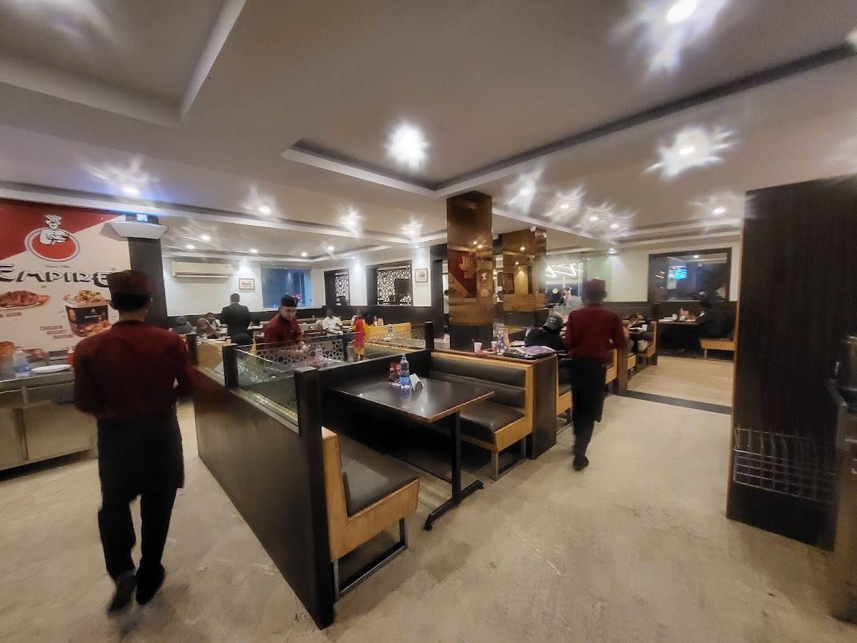 Empire Restaurant menu