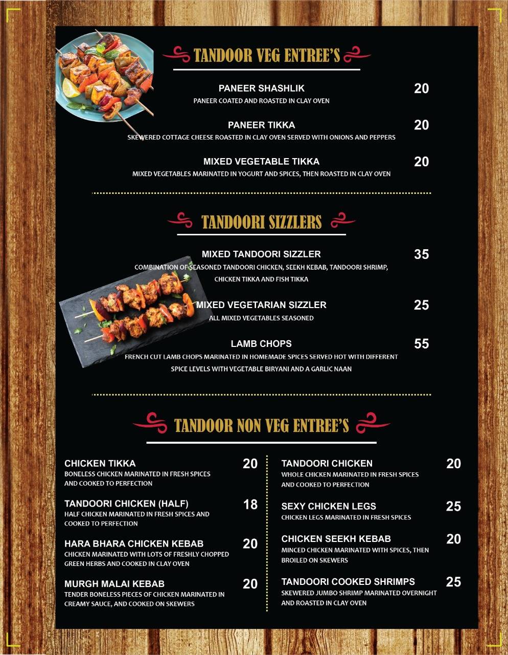 Menu at House Of India Pa restaurant, Exton