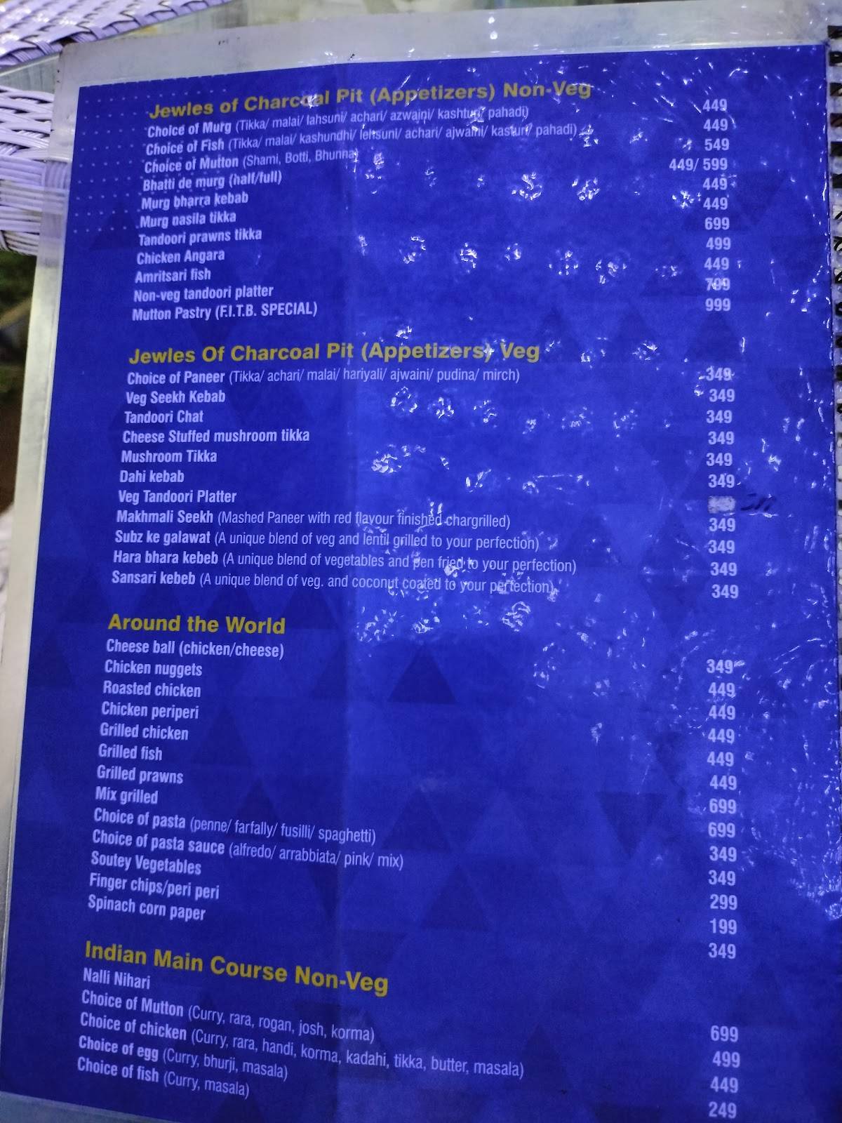 FITB(FILL IN THE BLANKS) menu