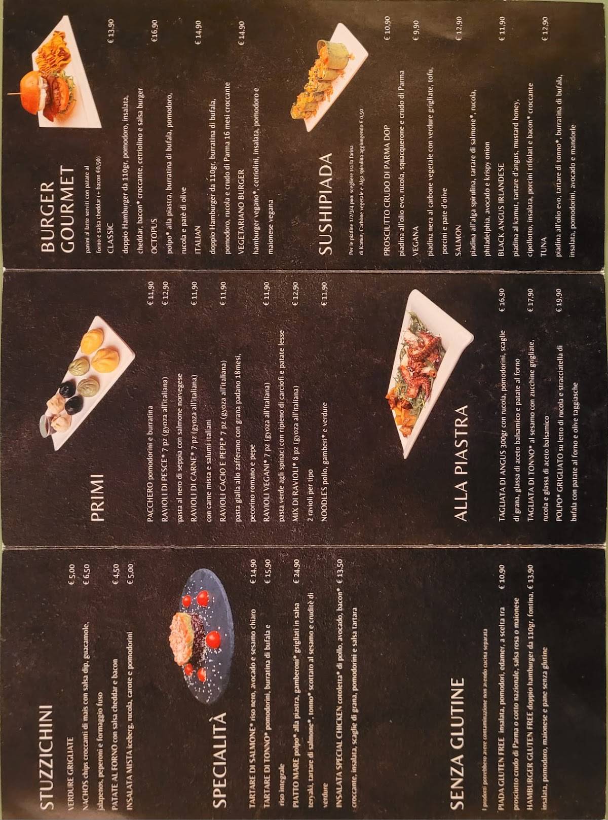 Menu di Farinami 