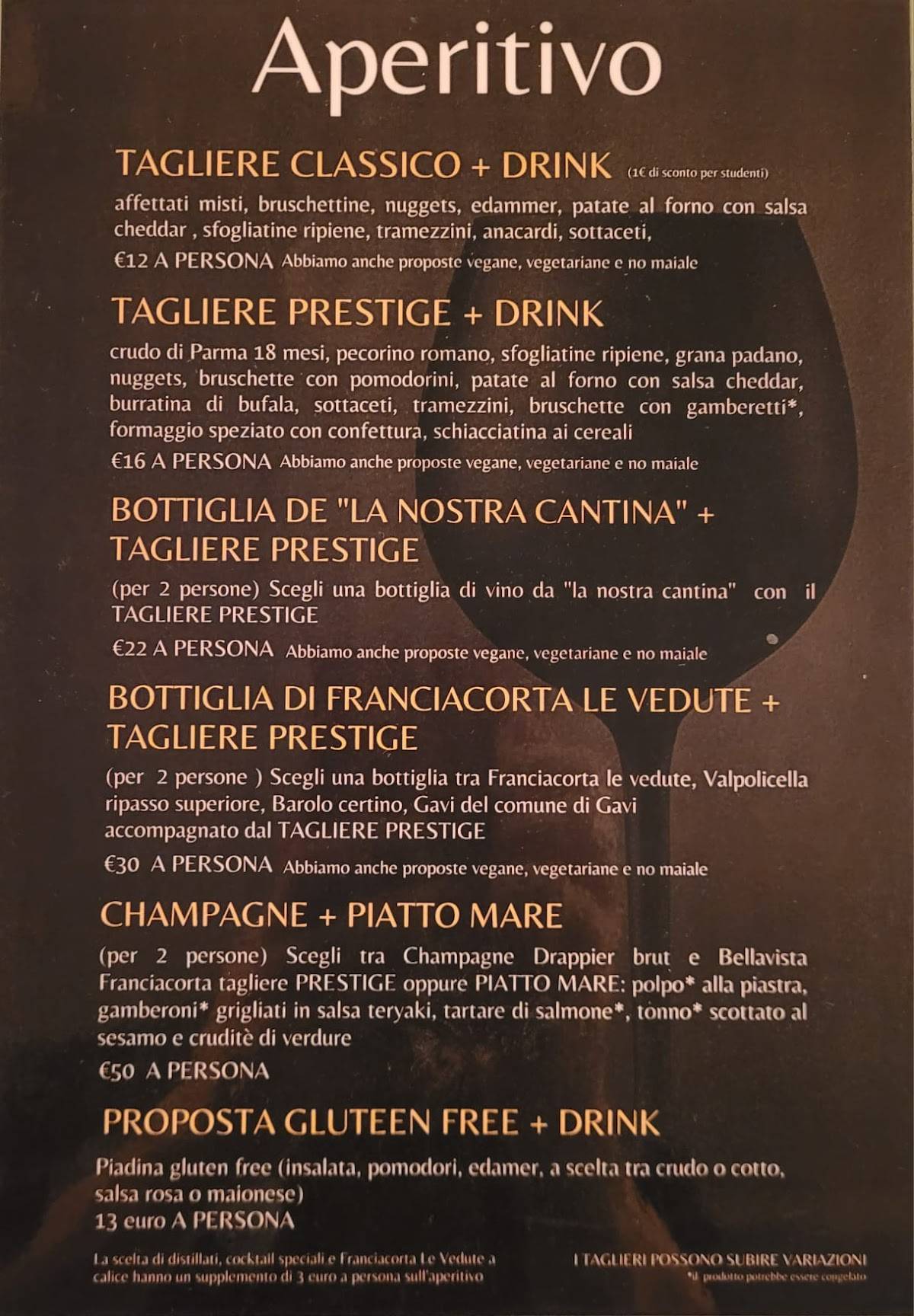 Menu di Farinami 