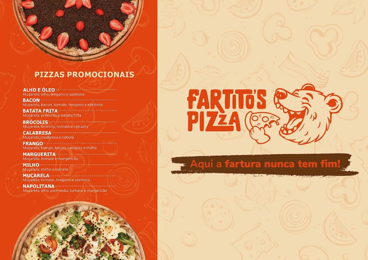 Fartito's Pizza Marília cardápio