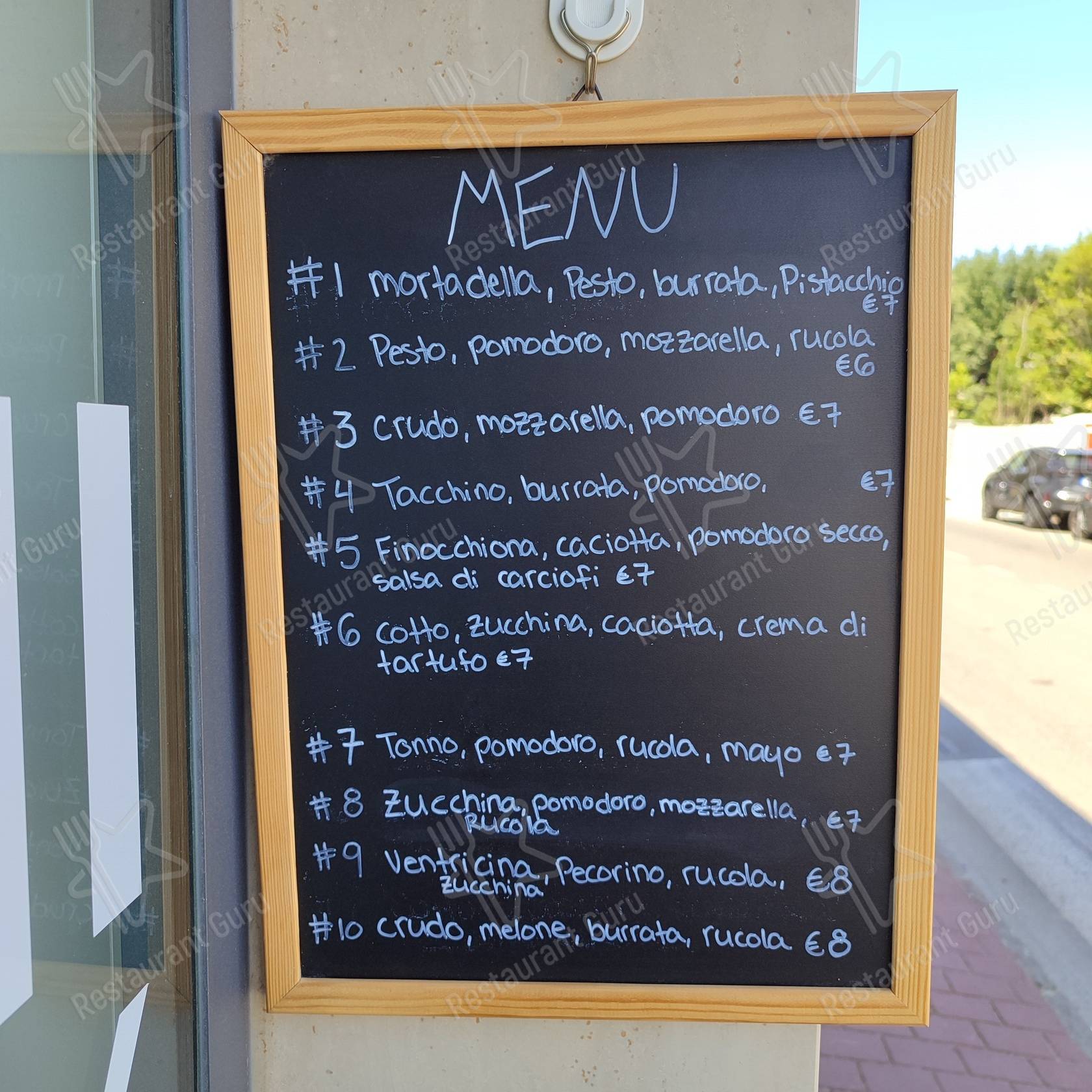 Menu di Portami Via
