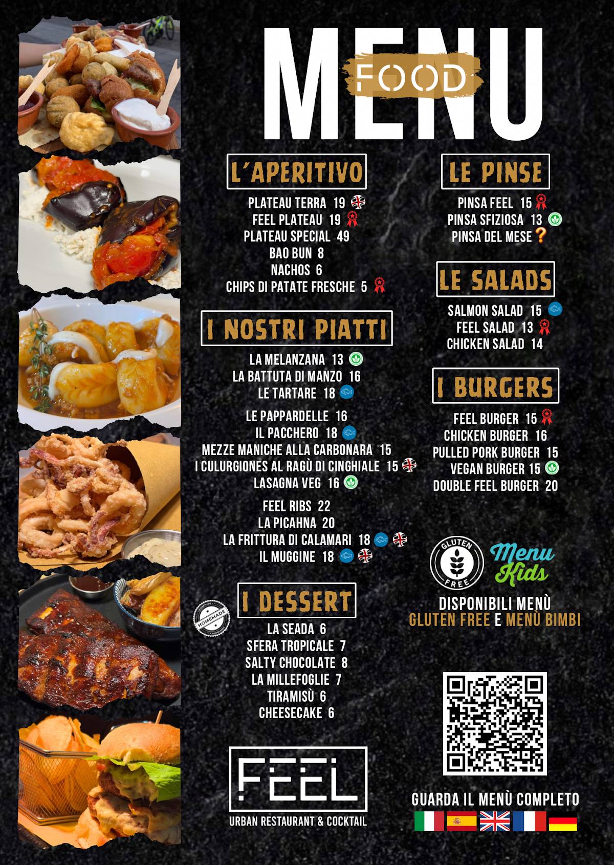 Menu di Feel 