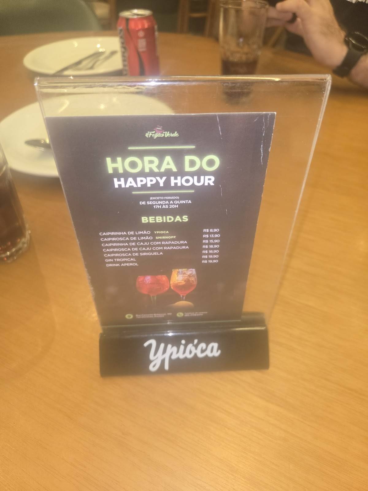 Feijão Verde Eusébio cardápio