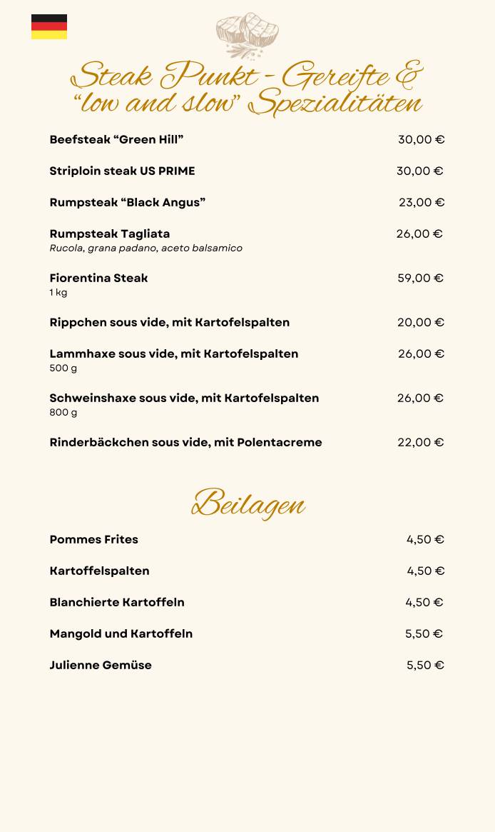 Menu di Fine Grill Municipium 