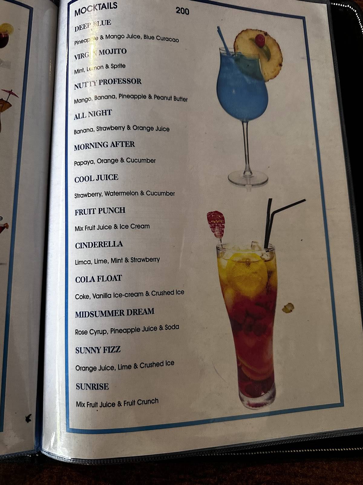 Fisherman's Local Bar & Restaurant menu