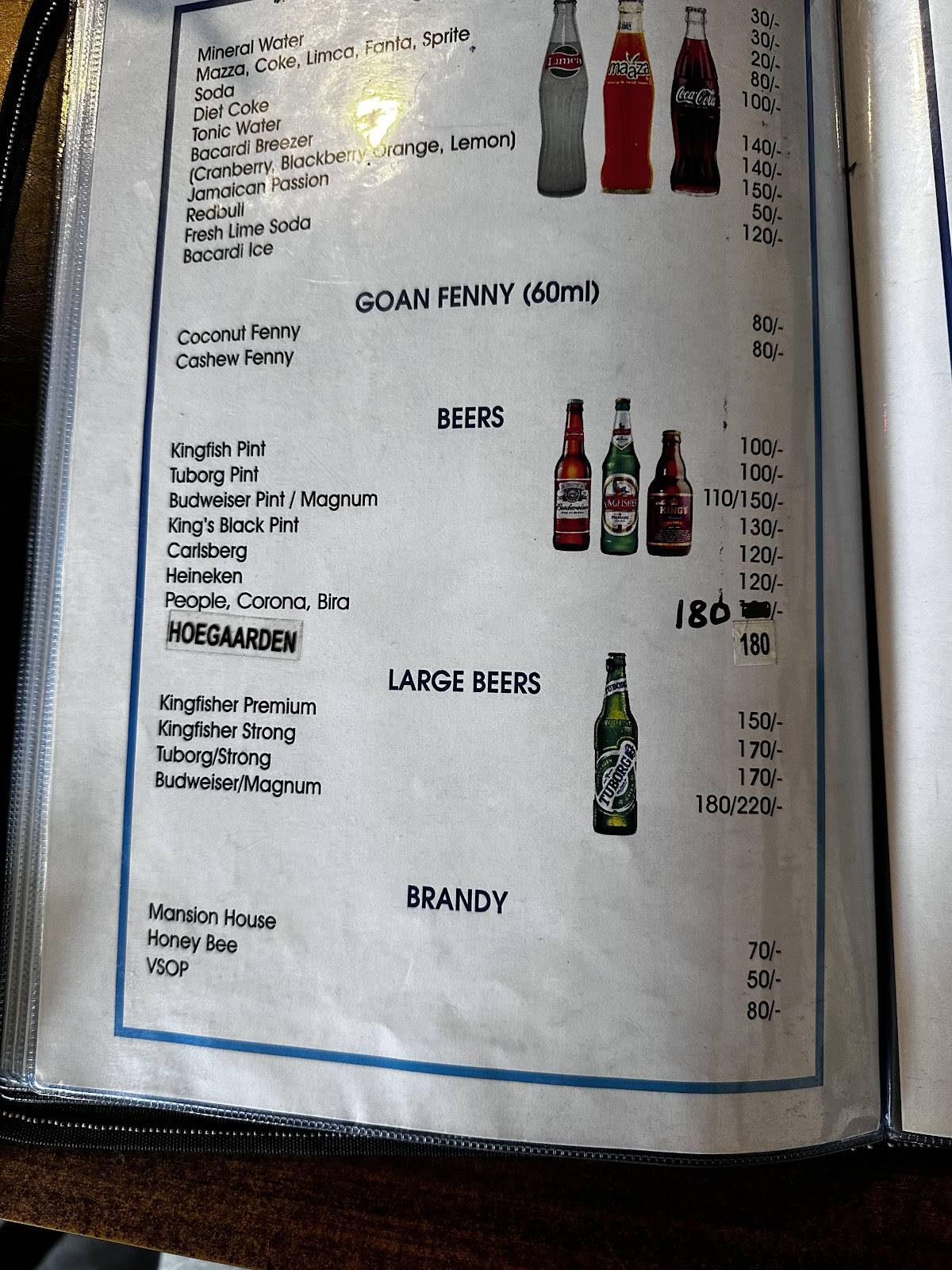 Fisherman's Local Bar & Restaurant menu