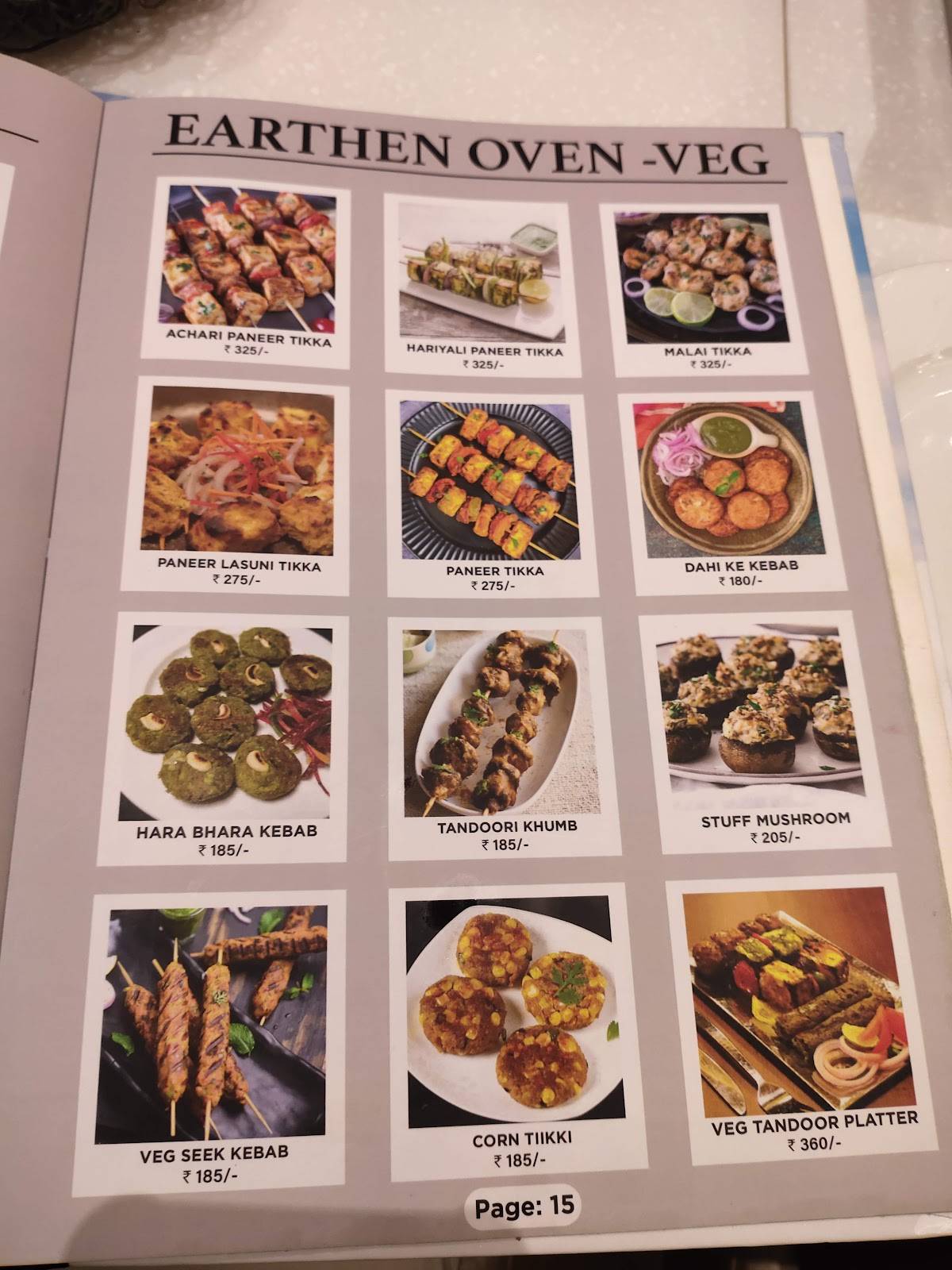 Food Island Restaurant menu