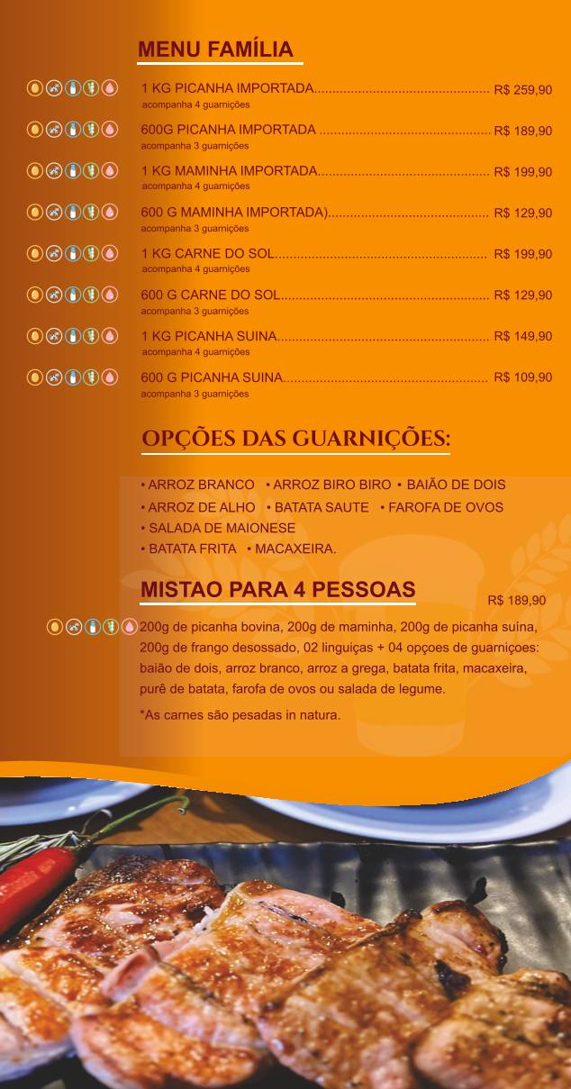 Boteco do Ciço cardápio