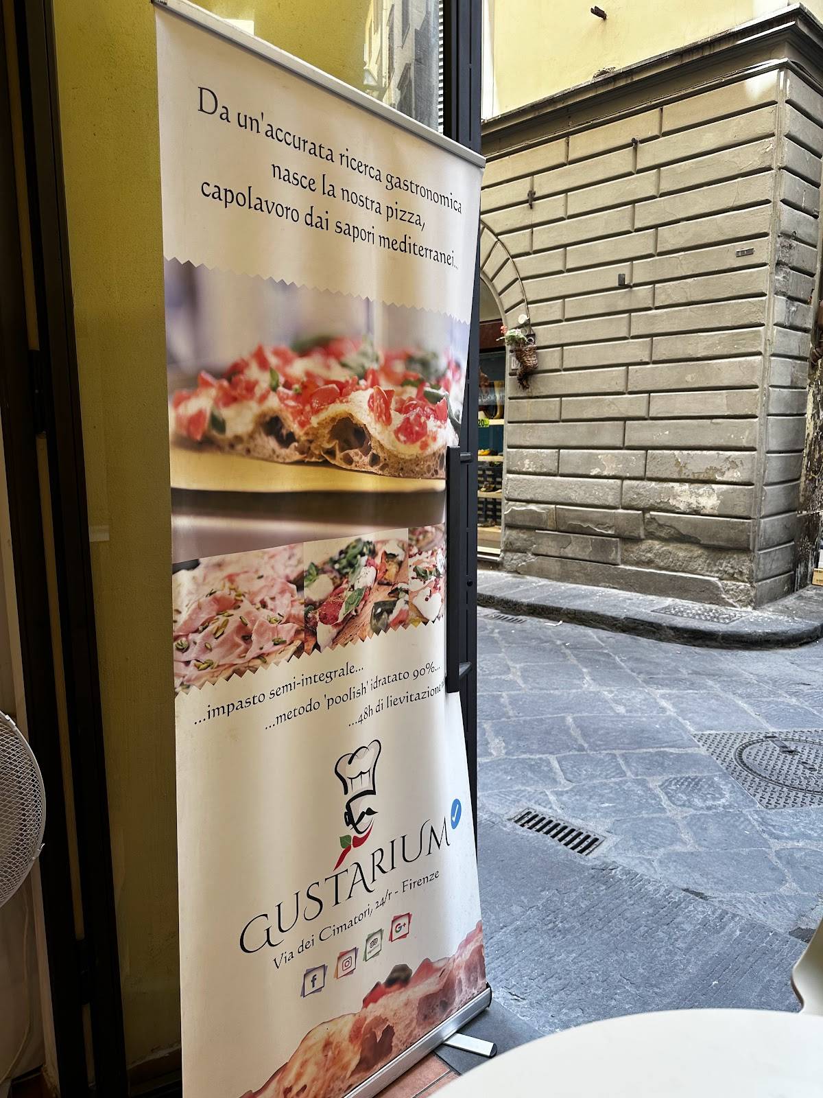 Menu di GUSTARIUM 