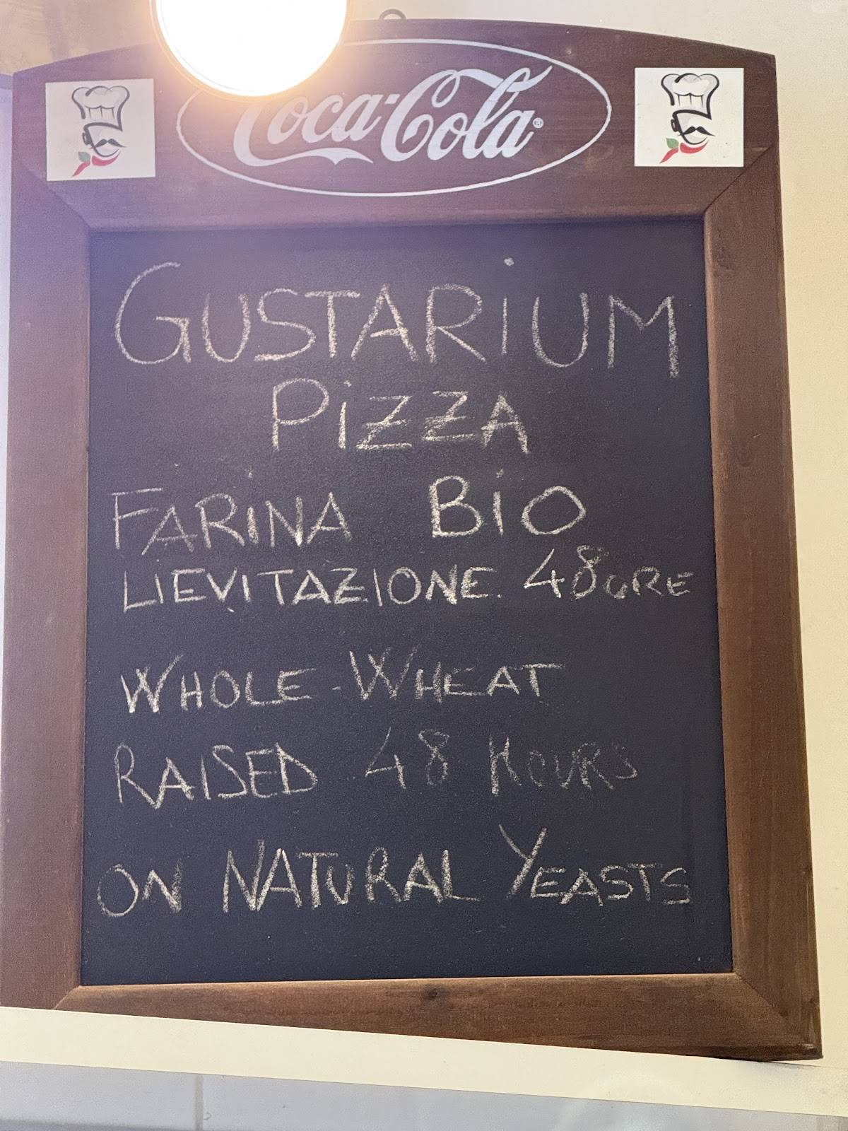 Menu di GUSTARIUM 