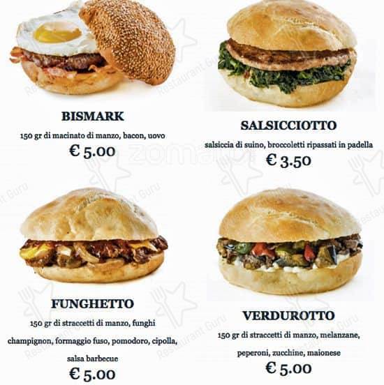 Menu di Garden Ristò 