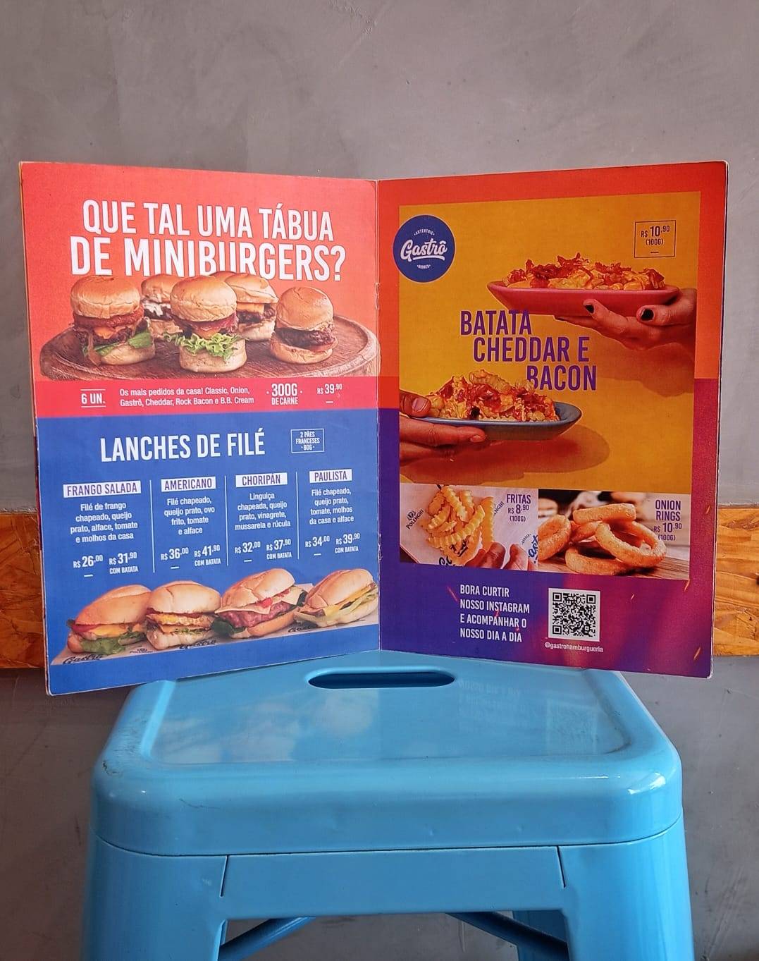 Shekiná Burger & Açaí cardápio