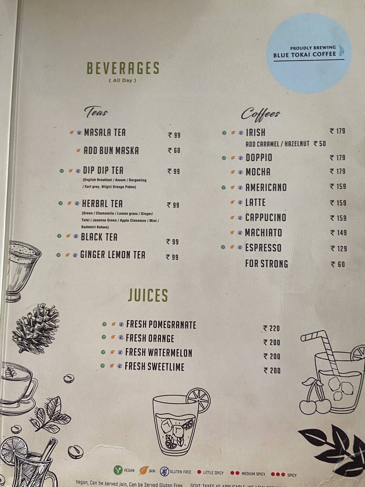 German Bakery Expressway menu
