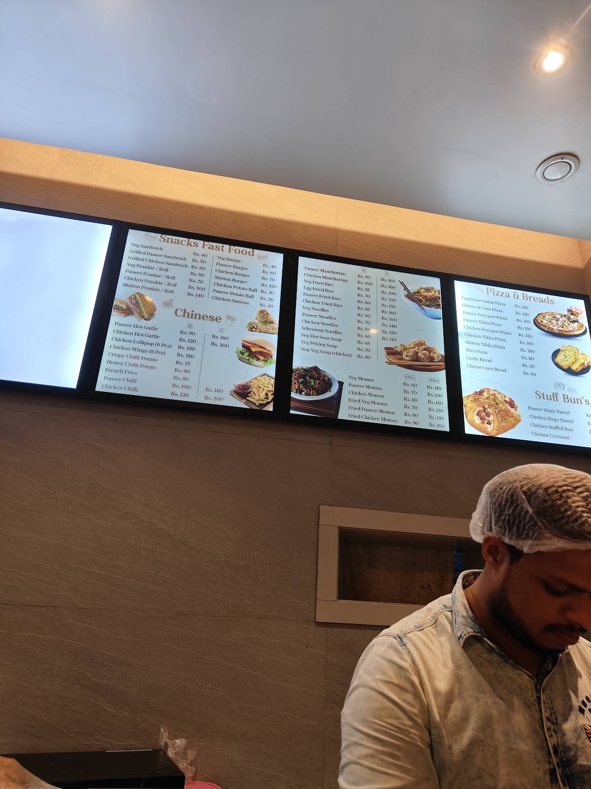 Globe Baker's & Cafe menu