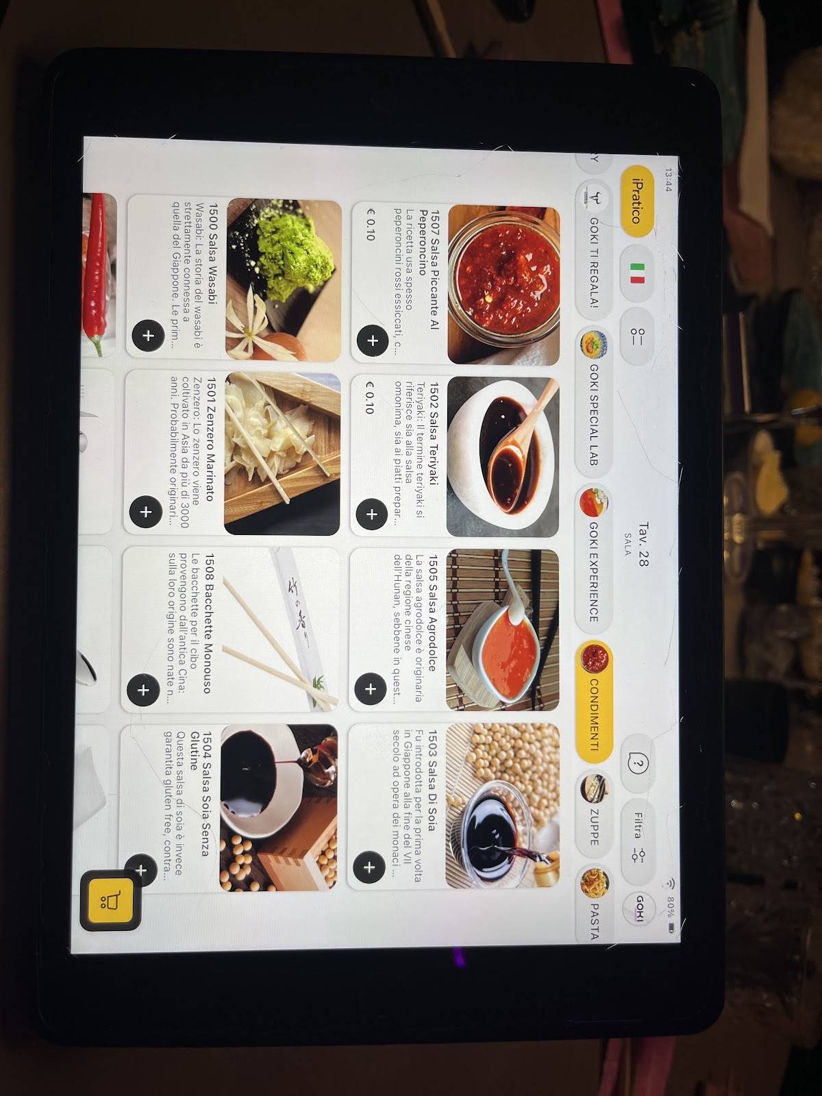 Menu di Goki Sushi Bufalotta 