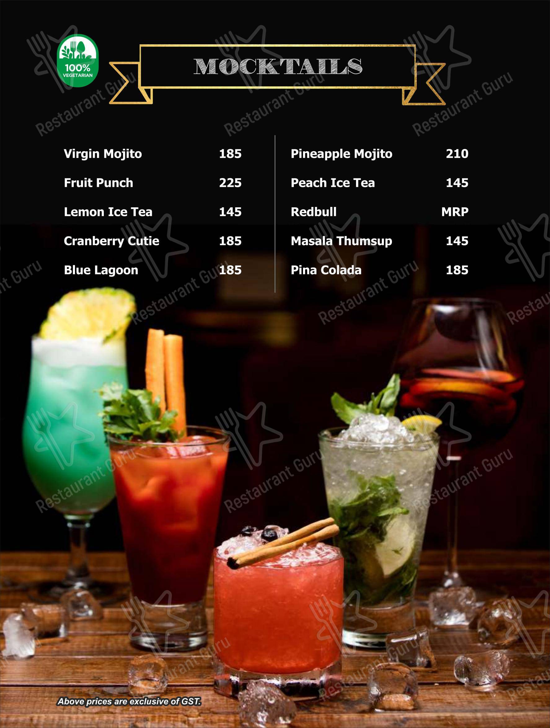 Gokul Sweets, Bakery and Restaurant in Patna - Menu