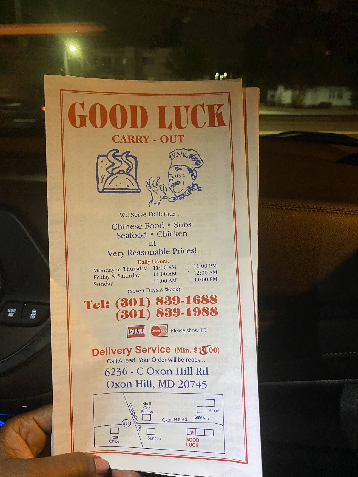 Good luck carry out discount