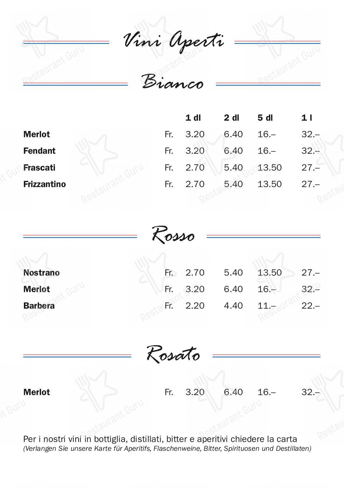 At Home Catering Menu per Grotto Raffael ristorante