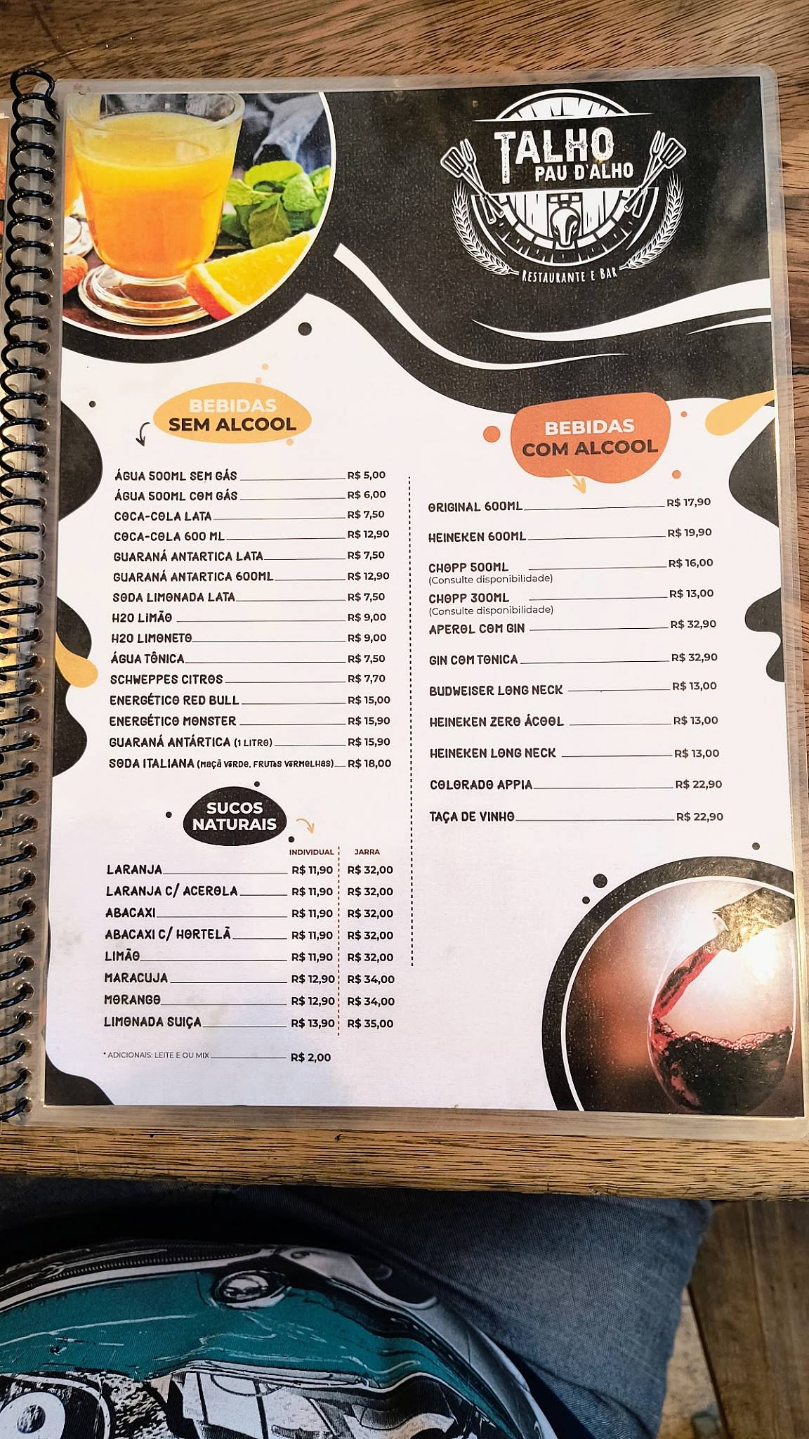 Talho Pau D'alho cardápio