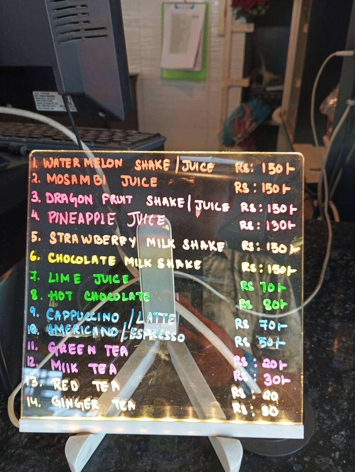 HAOWE BAKERY menu