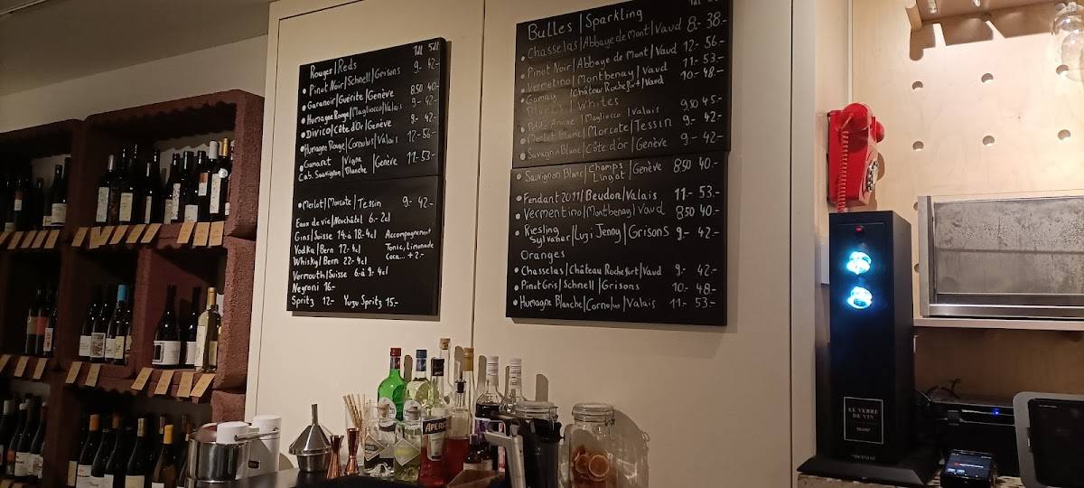 Menu di HC Organic Wine Bar 