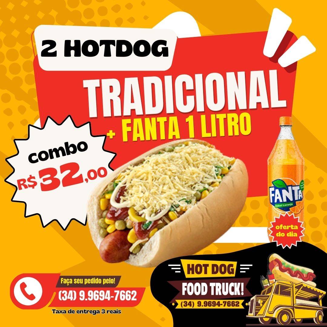 HOT DOG FOOD TRUCK cardápio