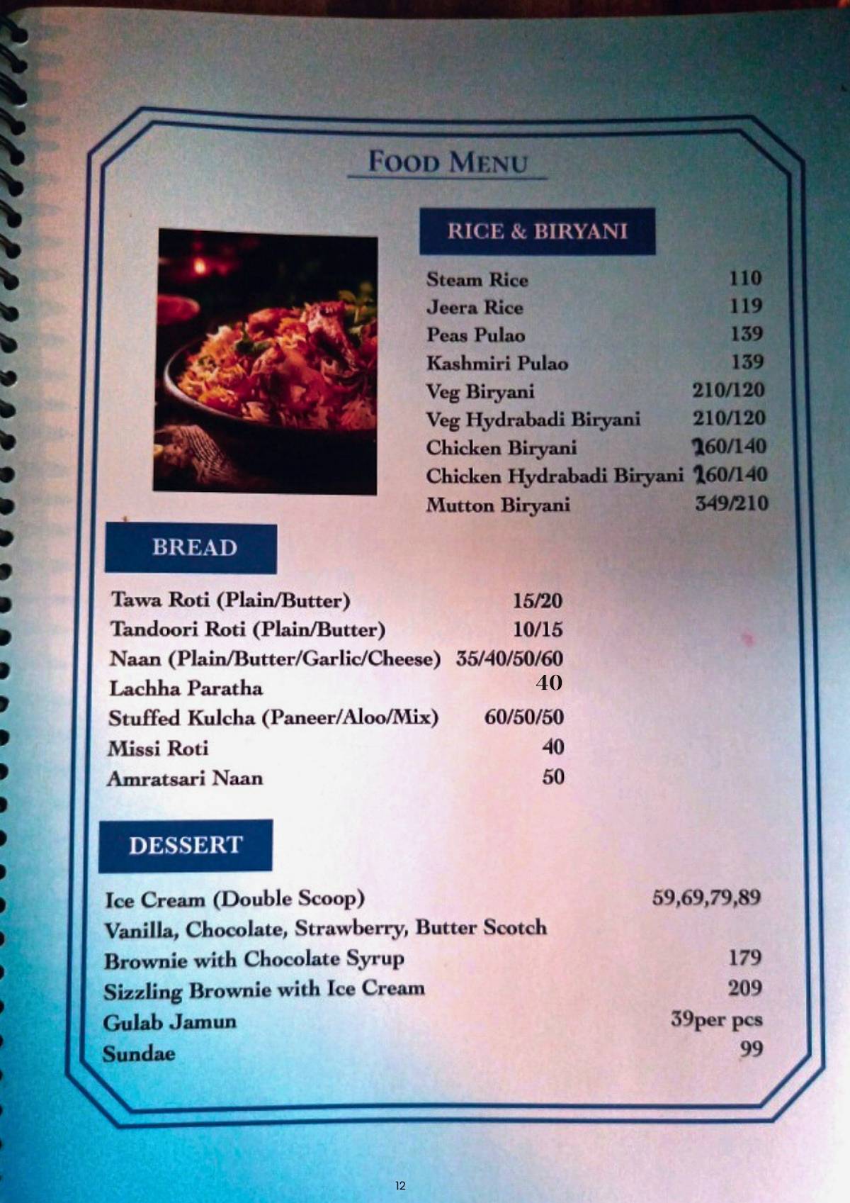 Soul Cafe and Restaurant menu