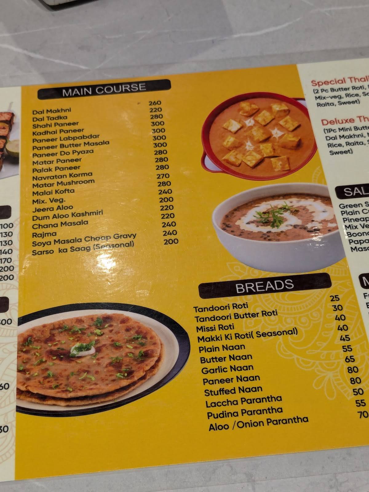 Hariram Sweets menu