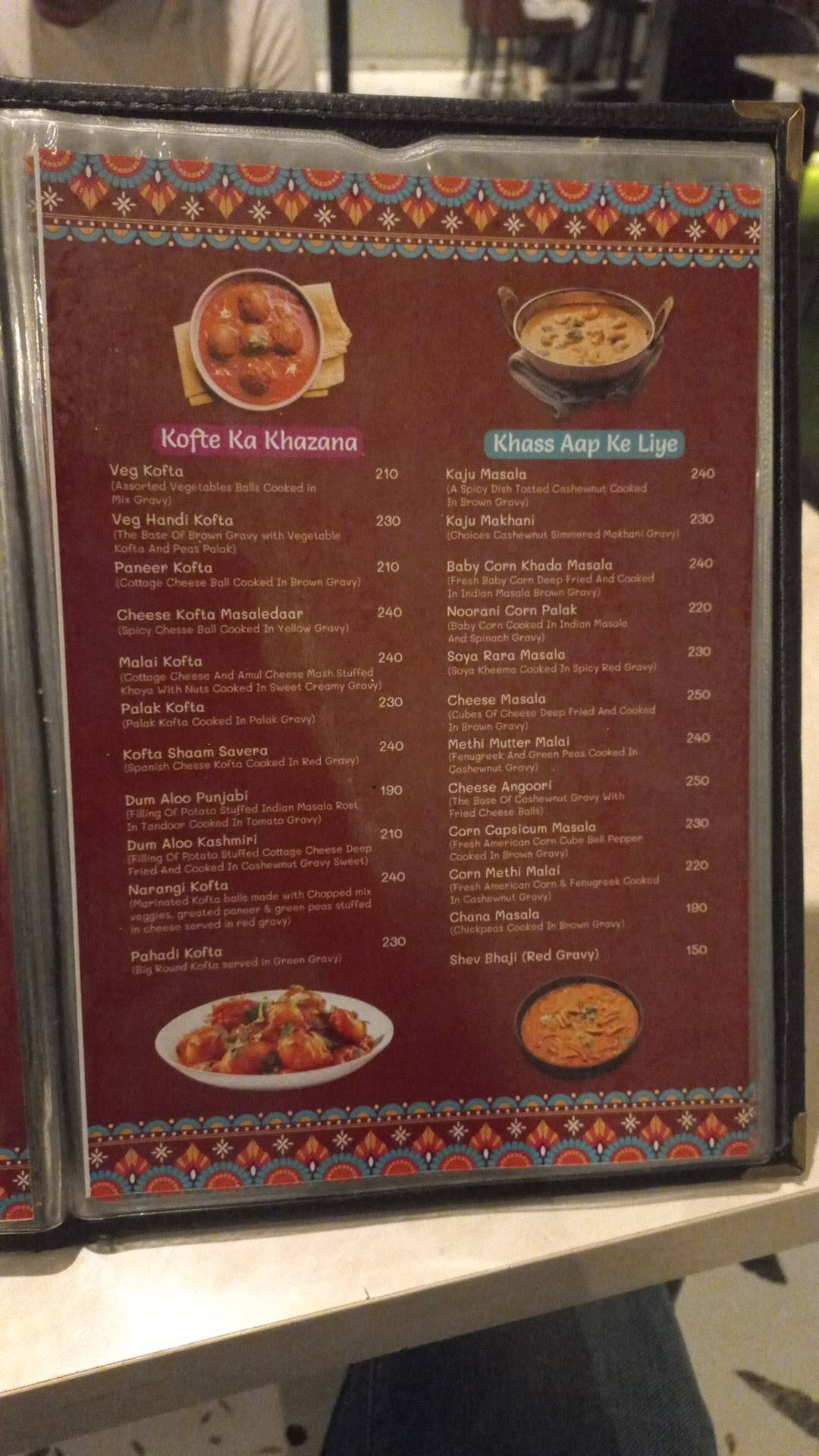 Hotel Curry leaves Pure veg Adgaon menu