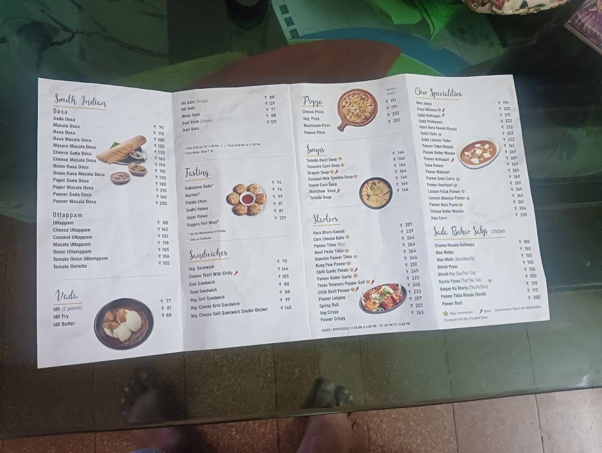 Hotel Hindmata menu
