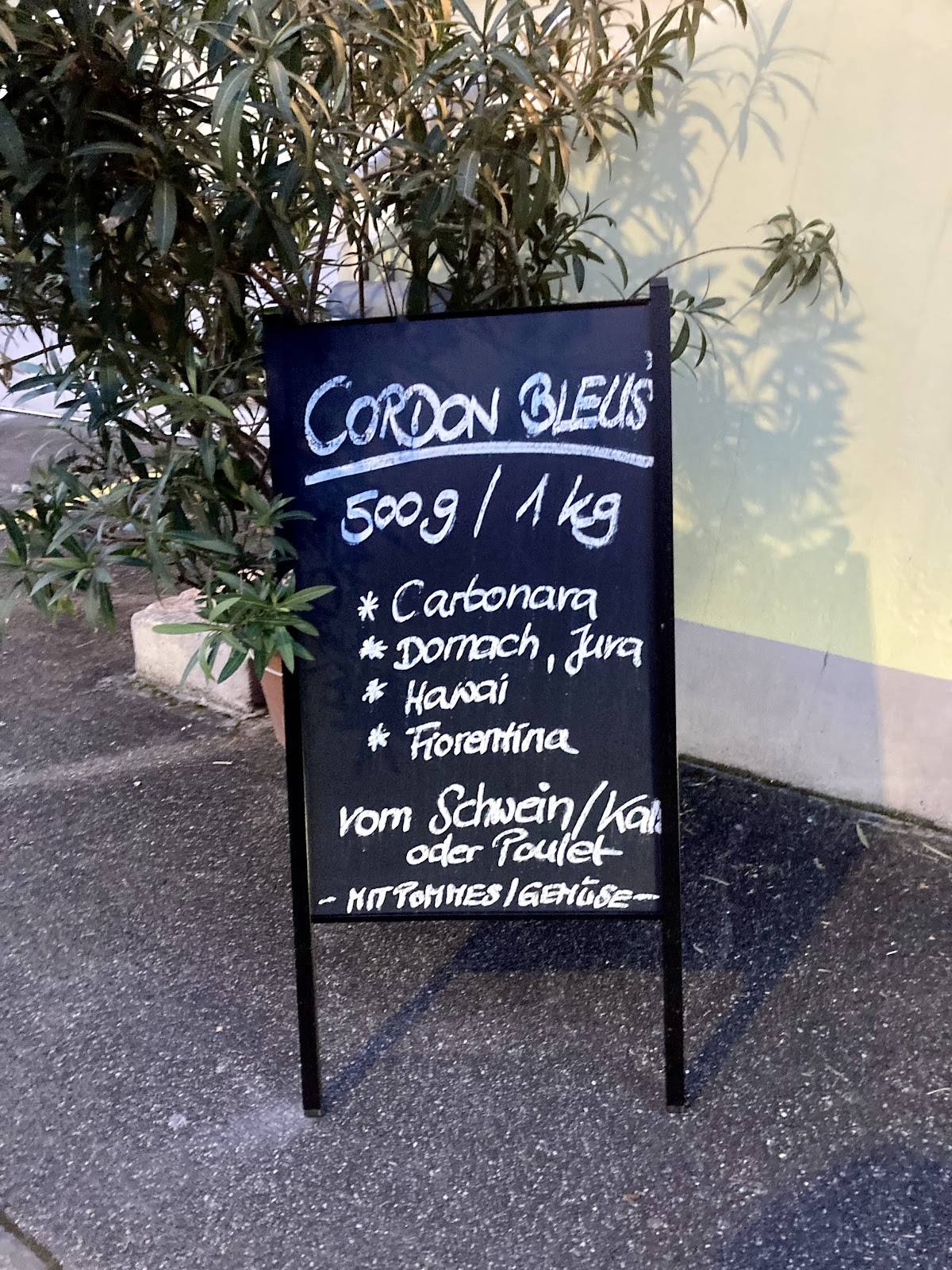 Menu di Hotel Restaurant Jura 